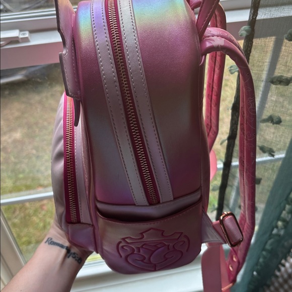 Loungefly Pink Princess Backpack - Picture 3 of 5